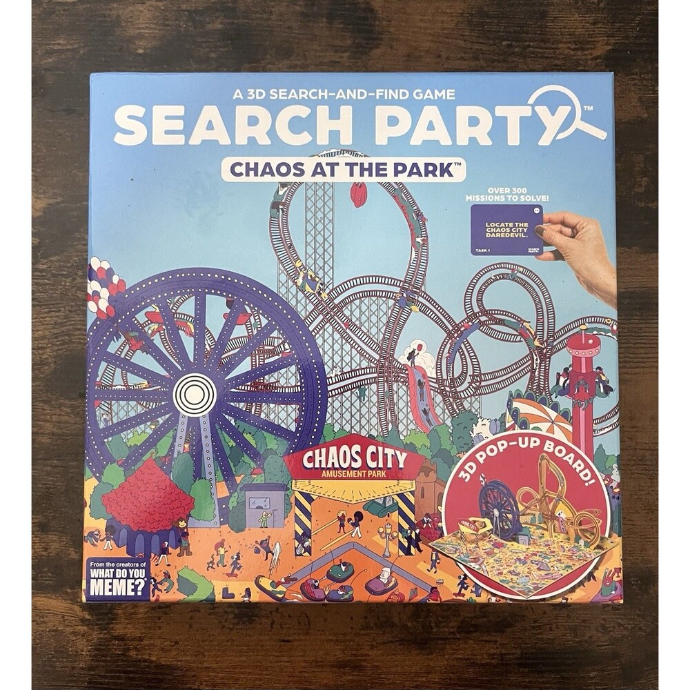 NEW Search Party Chaos in the Park 3D Search & Find Game